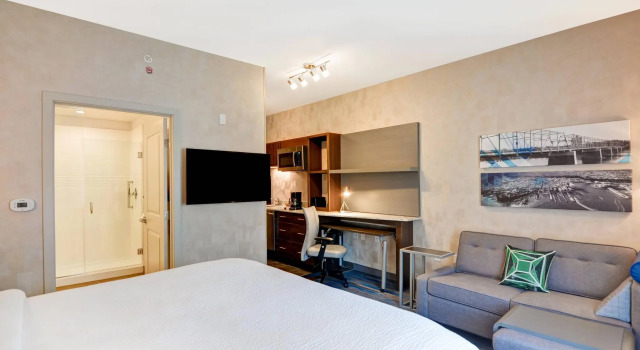 Четырёхместная студия TownePlace Suites by Marriott Bridgewater Branchburg