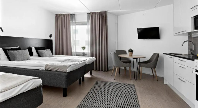 Трёхместный номер Standard Forenom Hotels & Apartments Flemingsberg - 10min from Älvsjö