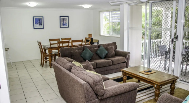Апартаменты с 3 комнатами с балконом Surfers Beach Holiday Apartments