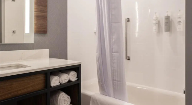 Четырёхместный номер Standard Hilton Garden Inn Dayton Downtown