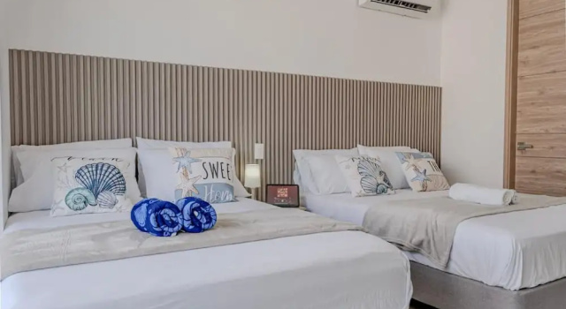NOK Beachside 1BR With 2 Beds in Pozos Colorados, Book Lejlighed Lejligheder i Magdalena, Lejlighed