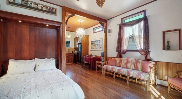 Sunny Studio Near Downtown San Jose, Забронировать Отель Сан-Хосе Silicon Valley, рядом с Художественный музей Сан-Хосе