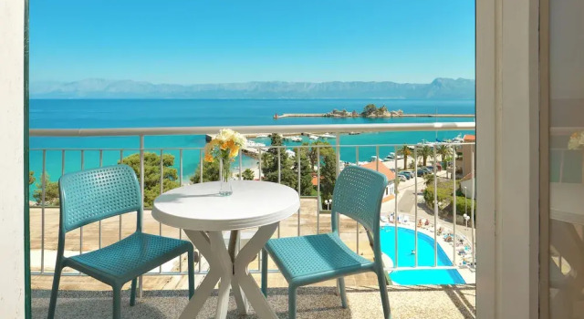 Одноместный номер Standard с балконом и с видом на море Hotel Faraon