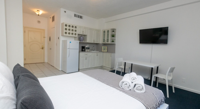 306 Studio Hollywood Beach, Book Feriehus Villaer i Florida, Villa