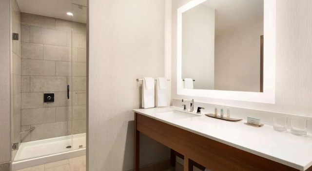 Двухместный люкс с 2 комнатами Embassy Suites by Hilton Denton Convention Center