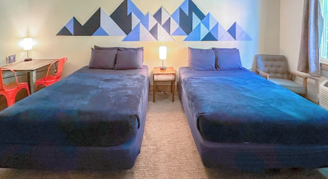Четырёхместный номер Deluxe с балконом The Wanderoo Lodge