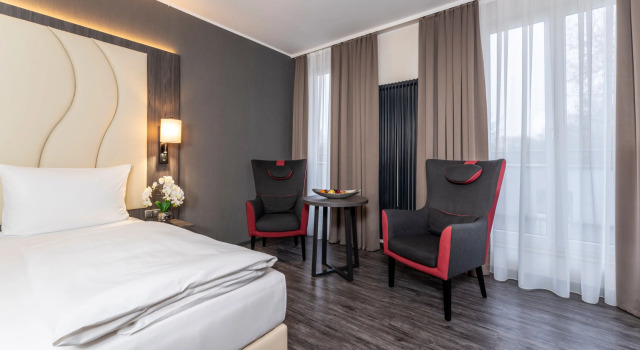 Двухместный номер Standard PLAZA Premium Parkhotel Norderstedt