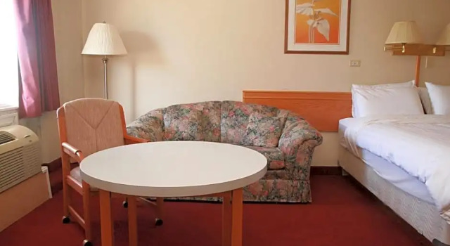 Luxo quarto Widus Inn