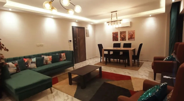 Smart Luxury Apartment in new Building of Compound, Rezervovat Apartmán Sakan ‘Arab al Ḩuwayţāt Cairo Governorate