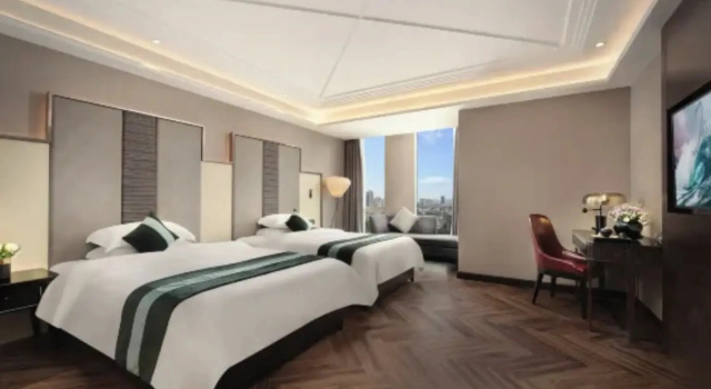 Номер Deluxe Отель ZhongJian-Jinjiang Metropolo Chengdu Chunxi Road Tai Koo Li