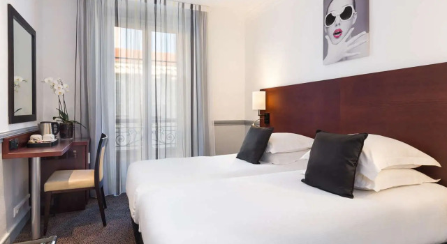 Двухместный номер Superior с балконом Best Western Hotel Lakmi Nice