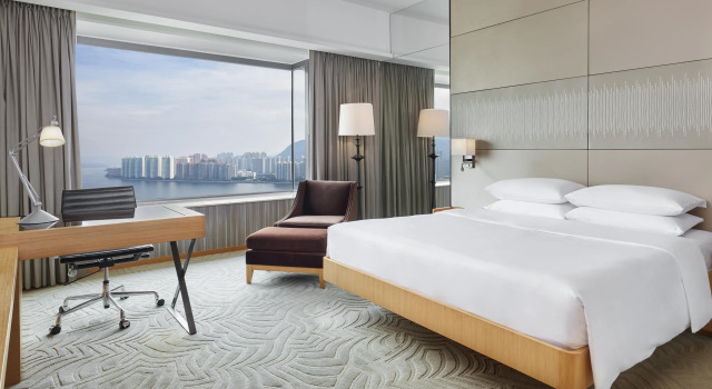 Двухместный номер с видом на гавань Hyatt Regency Hong Kong, Sha Tin