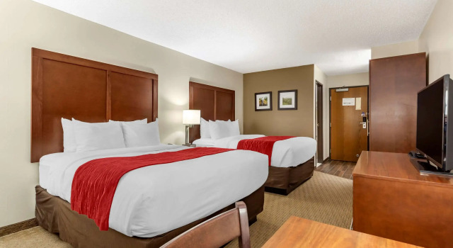 Четырёхместный номер Standard Comfort Inn Valentine