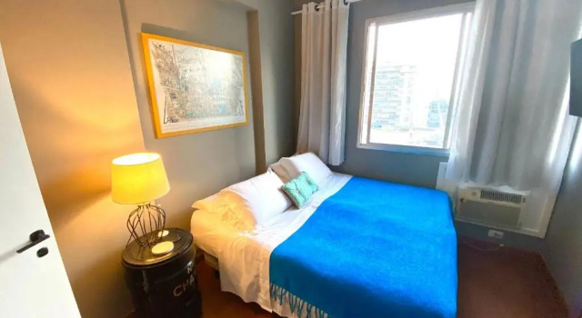 Апартаменты Leblon Flat 2 quartos varanda vista mar, piscina, sauna, e garagem WIFI 500M