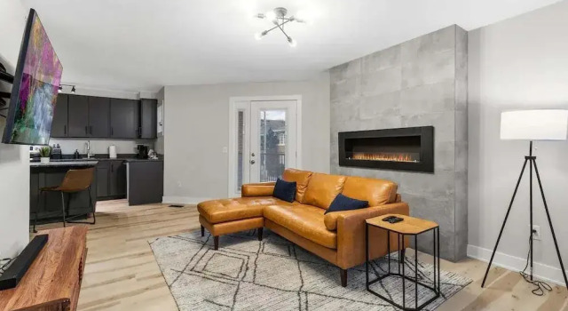 The Lofts of Downtown 540 N 2nd St, #207, Забронировать Апарт-отель Апарт-отели Кларксвилл, рядом с Customs House Museum and Cultural Center, Апарт-отель