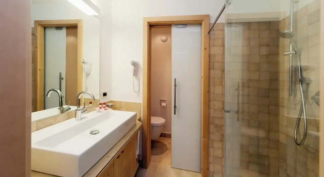 Полулюкс с балконом и с видом на горы Hotel Ladinia