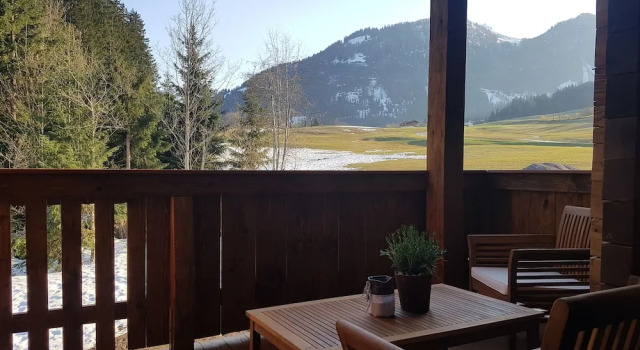 Апартаменты с 2 комнатами с балконом и с видом на горы Zeitfrei Chalet Apartments
