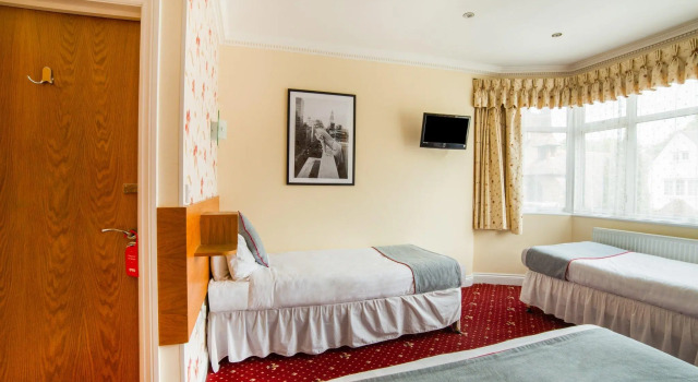 Четырёхместный номер Deluxe Anchor Guest House