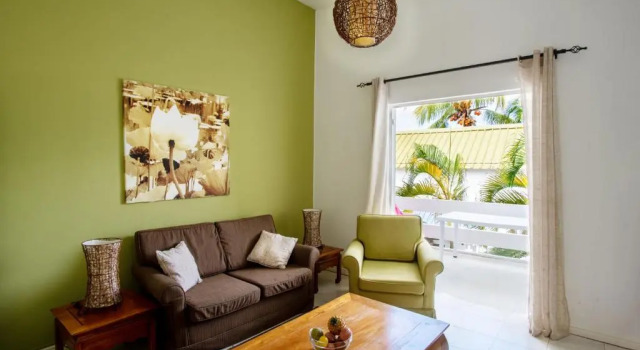 Апартаменты с балконом и с видом на сад Colibri Beach Villas