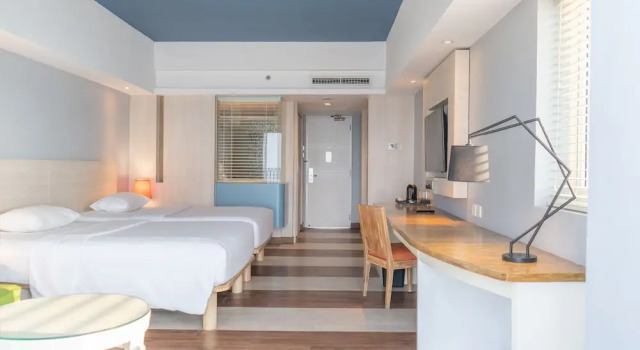 Luxo Single quarto varanda Mercure Convention Centre Ancol