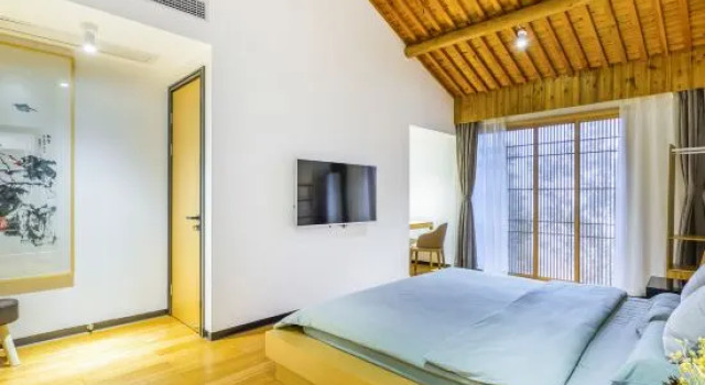 Люкс с 4 комнатами Xinchang Shangshitang Tianmu Mountain Residence