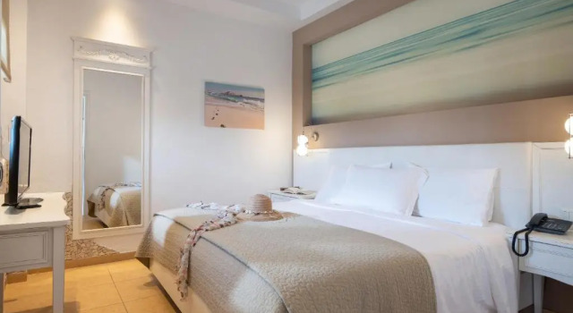 Бунгало с видом на море Antigoni Seaside Resort