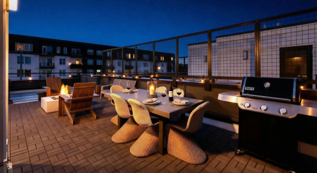 Коттедж Rooftop Fire Pit Skyline Views Near Broadway