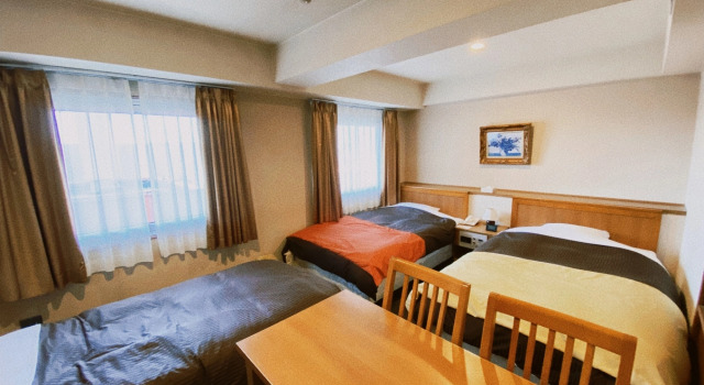 Трёхместный номер Standard Hotel1-2-3Maebashi Mercury