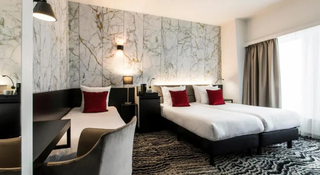 Трёхместный номер Leonardo Boutique Hotel The Lancaster Amsterdam