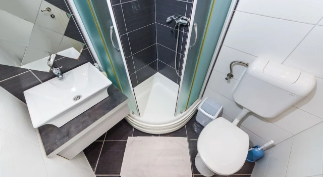 Двухместная студия с видом на внутренний двор Apartments Villa Rotim