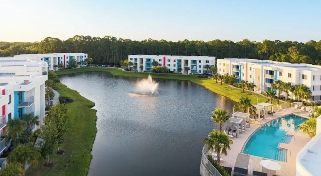 Апартаменты Daytona 3BR Getaway Pool, Gym, Pet Friendly