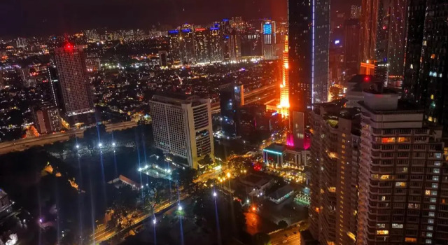 Люкс с видом на город Апарт-отель Luxe Suites at Vortex KLCC