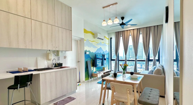 Двухместные апартаменты Comfort с видом на город SKS Pavillion Residences - High Floor with Singapore View