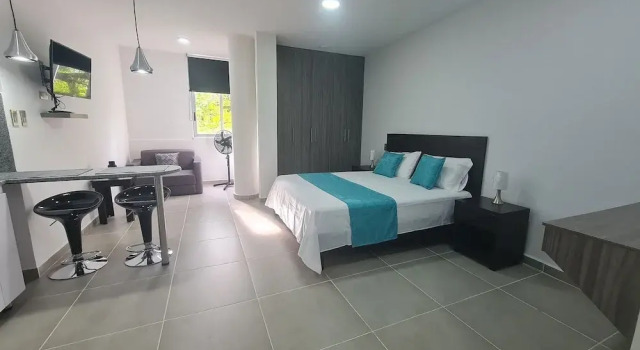401 Moderno Aparta-Suite en Versalles Tipo Loft - Cali Tower Suites & Lofts, Prenota Appartamento Hotel a Cali con parcheggio, Parcheggio