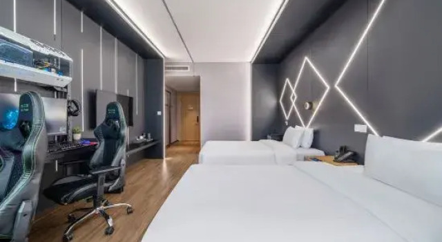 Кровать в общем номере Solivo Recreation Hotel