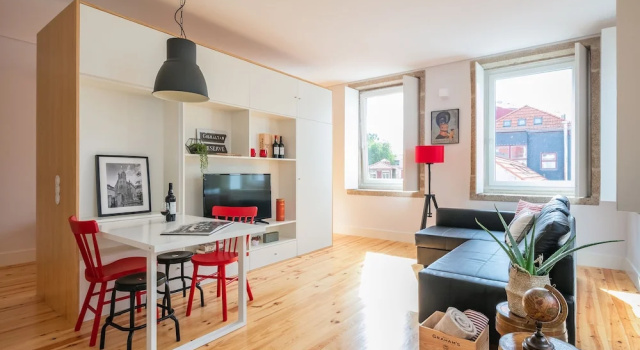 Студия с видом на город Indulge Porto Flats