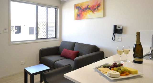 Двухместные апартаменты Deluxe c 1 комнатой Northpoint Motel Apartments