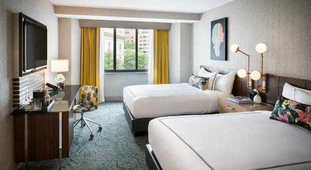 Четырёхместный номер с видом на город The Darcy Hotel, Washington DC