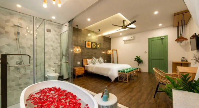 Двухместный номер Deluxe Paddy Boutique House Hoian