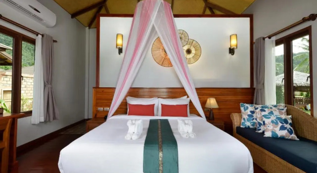 Вилла рядом с пляжем PingChan Koh Phangan Beachfront Resort