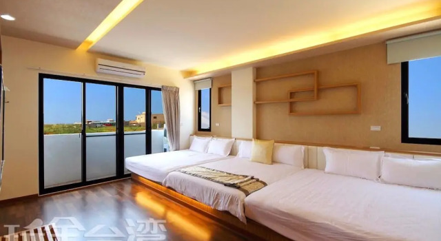 Семейный номер Standard 海漣天海岸民宿 & 水連天海景電梯民宿 Sea Sky Coast Homestay & Shui-lian-tian Homestay