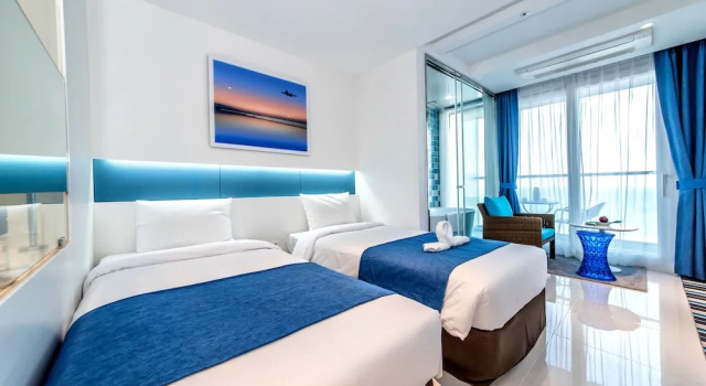 Двухместный номер Standard с видом на море Aimi Jeju Beach Hotel Hamdeok W