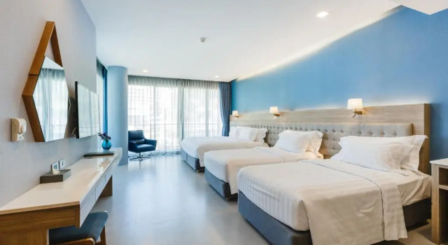 Четырёхместный семейный номер Deluxe BlueSotel Krabi AoNang Beach