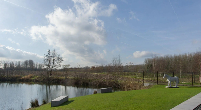 Swanky Villa in Gijzegem- Aalst with Terrace, Забронировать Вилла Гейзегем Бельгия