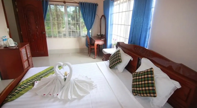 Двухместный номер Deluxe Siem Reap Riverside Hotel