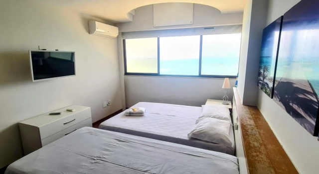 Flat Pasárgada 906, Free Bikes, pé na praia, Забронировать Отель Отели Vitoria Region с бассейном, Бассейн