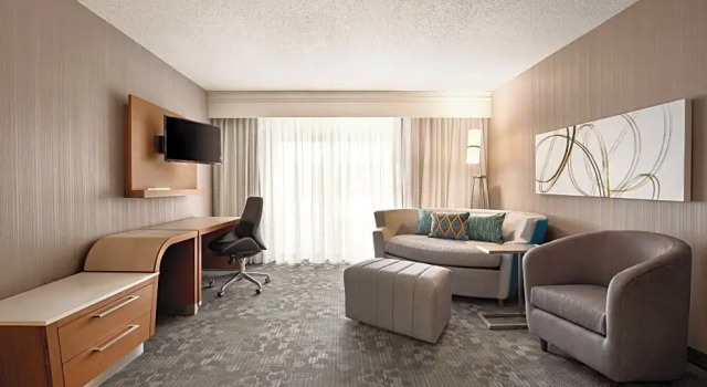 Doppel Suite 1 Schlafzimmer Courtyard by Marriott Topeka