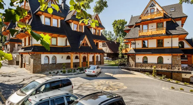 Апартаменты Deluxe TatryTop Zakopiańskie Tarasy Wellness Suites