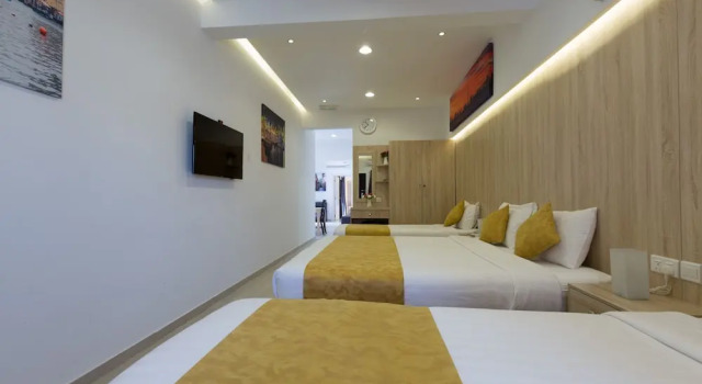 Семейный номер Standard с балконом 24 Gold Hotel