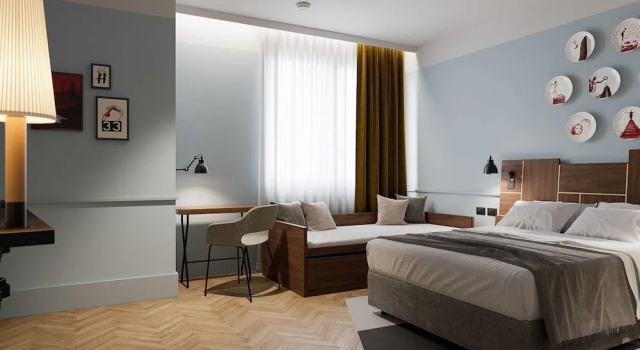 Двухместный номер La Grande Отель Urban Hive Milano